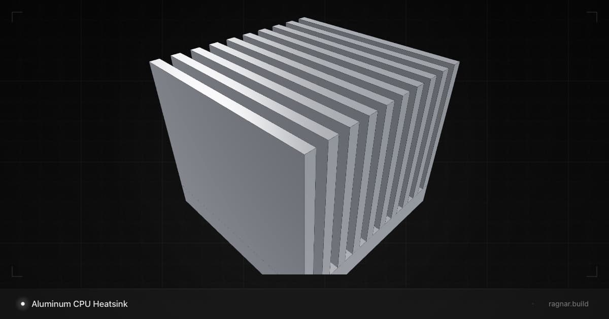 Aluminum Fin Heatsink