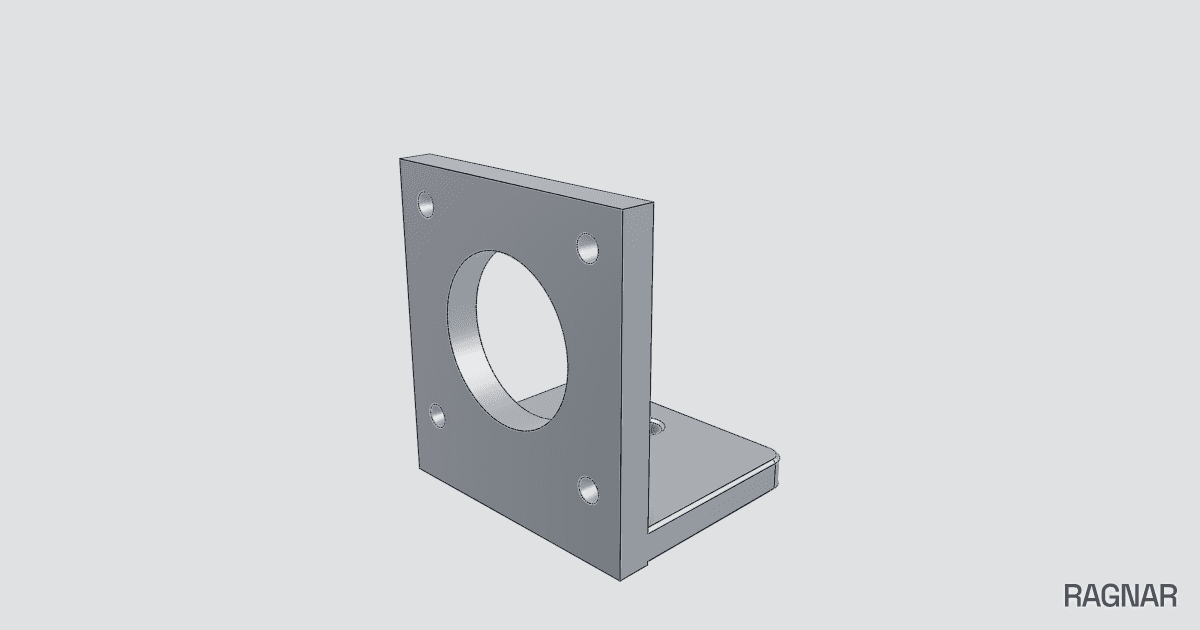 Motor mounting bracket