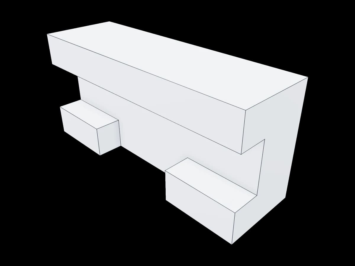 Stepped Support Bracket