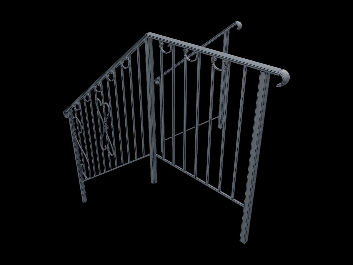 Wrought Iron Handrailings