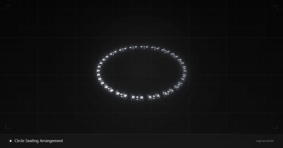 Circle Seating Arrangement