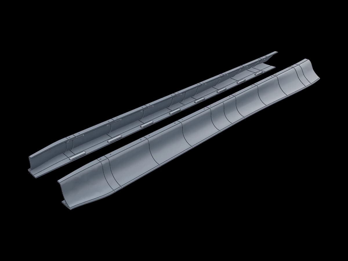 Abarth 500 Sideskirts