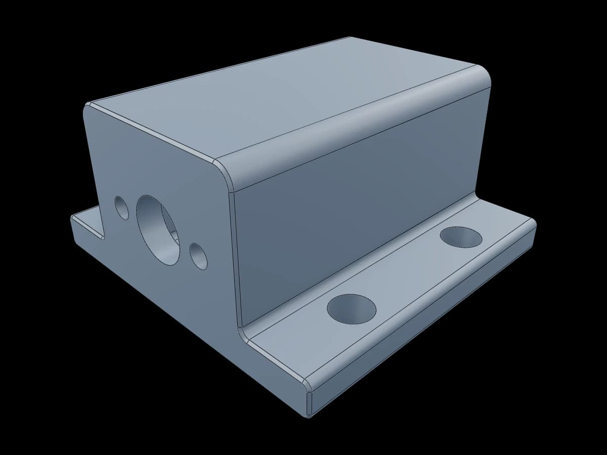 Micro Gearmotor Mounting Enclosure