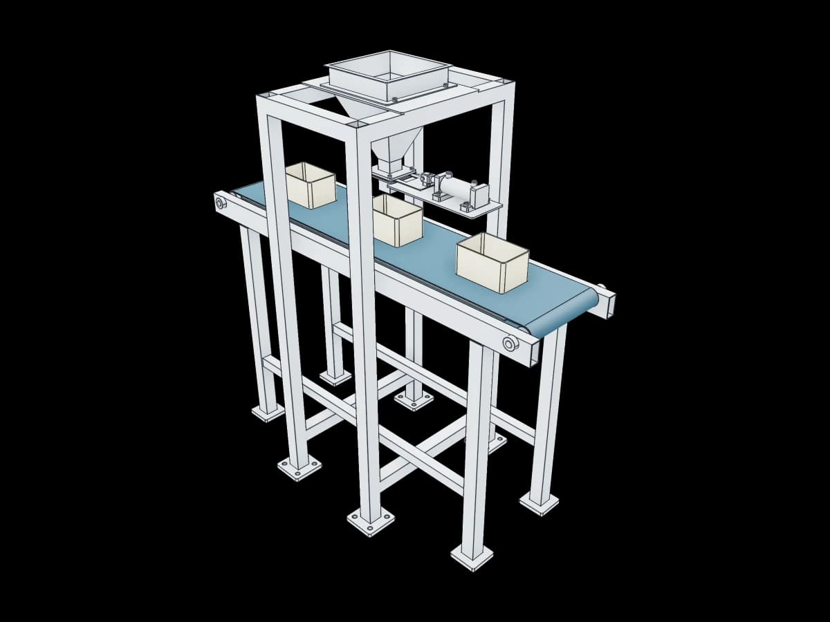 Zandvulmachine Met Silo