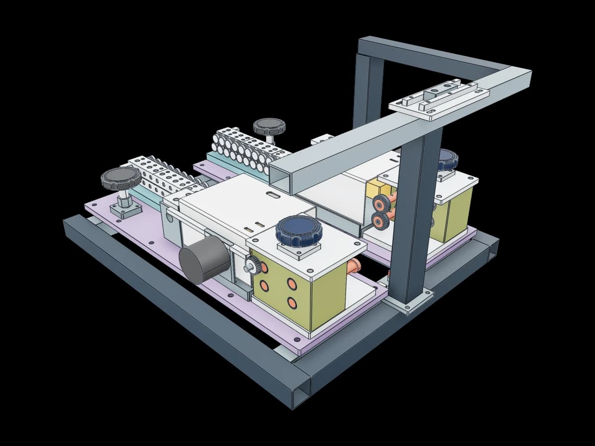 Twin Roller Industrial Machine