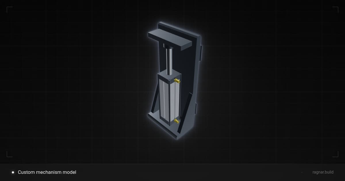 Custom mechanism model