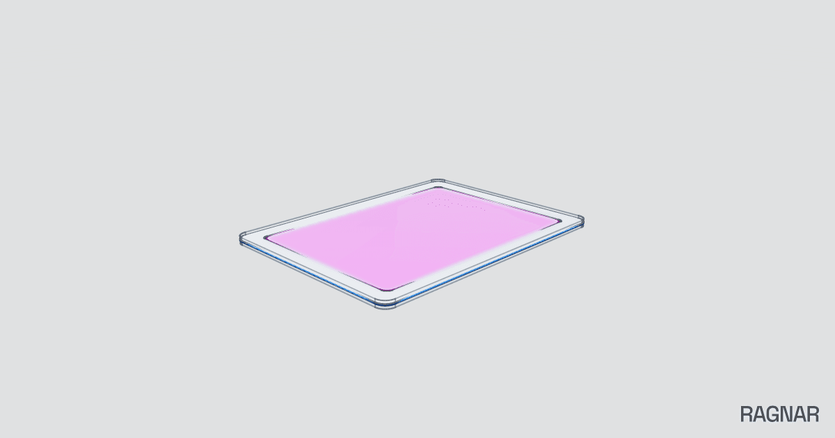 Card grading slab