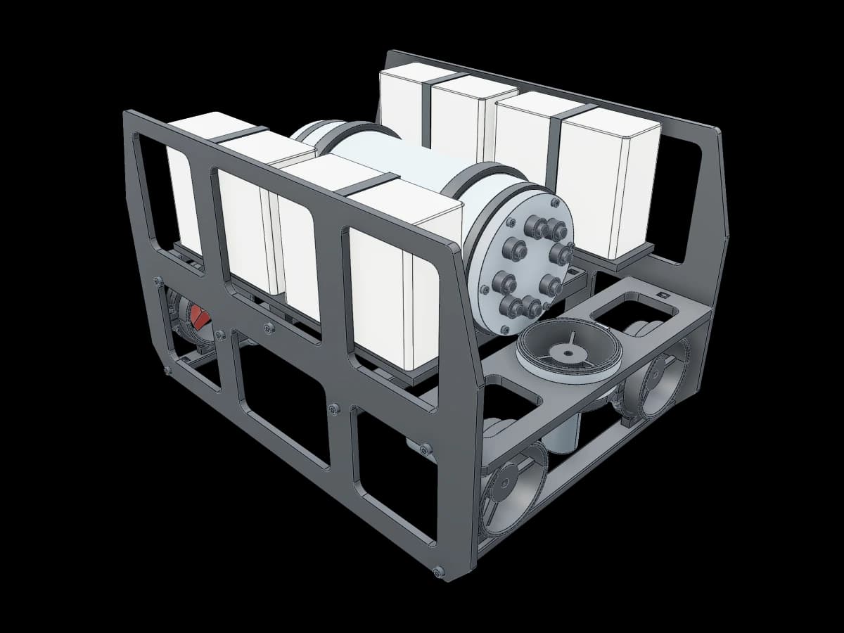 Six Thruster Underwater Vehicle