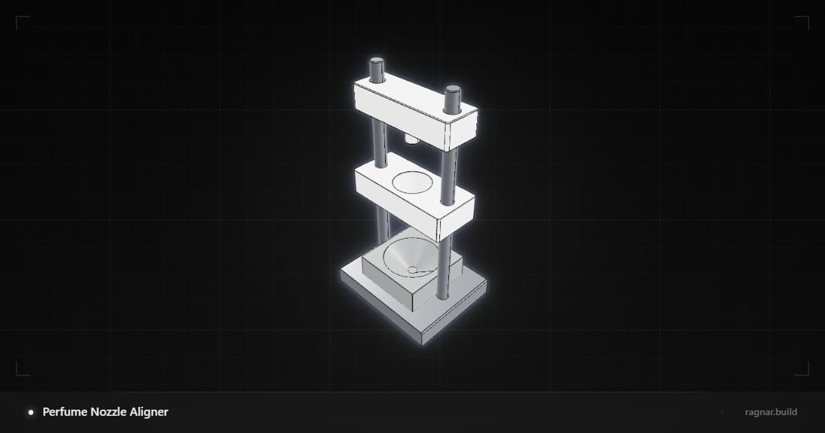 Perfume Nozzle Aligner