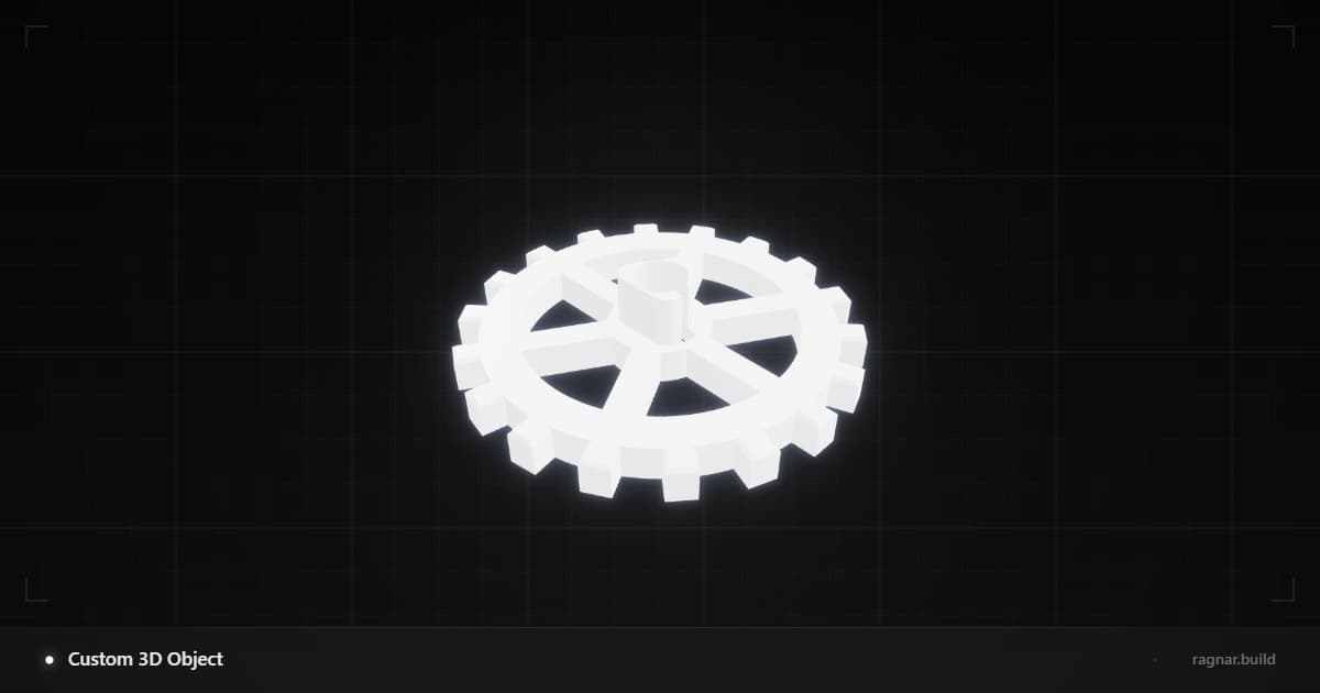 Custom 3D Object
