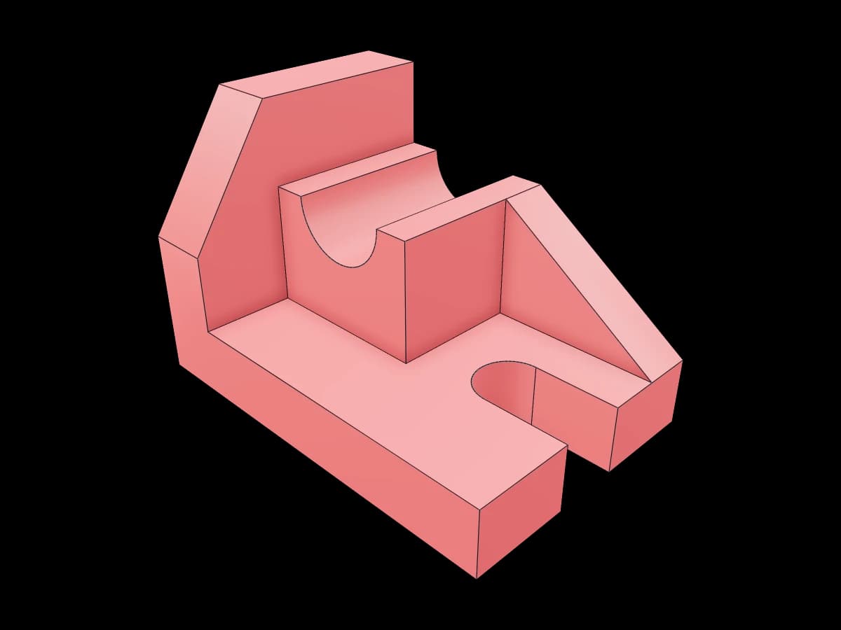 Industrial Saddle Bracket