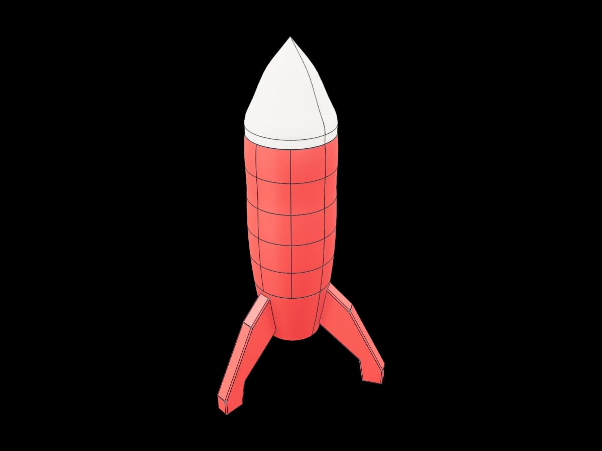 Tintin Rocket Lamp
