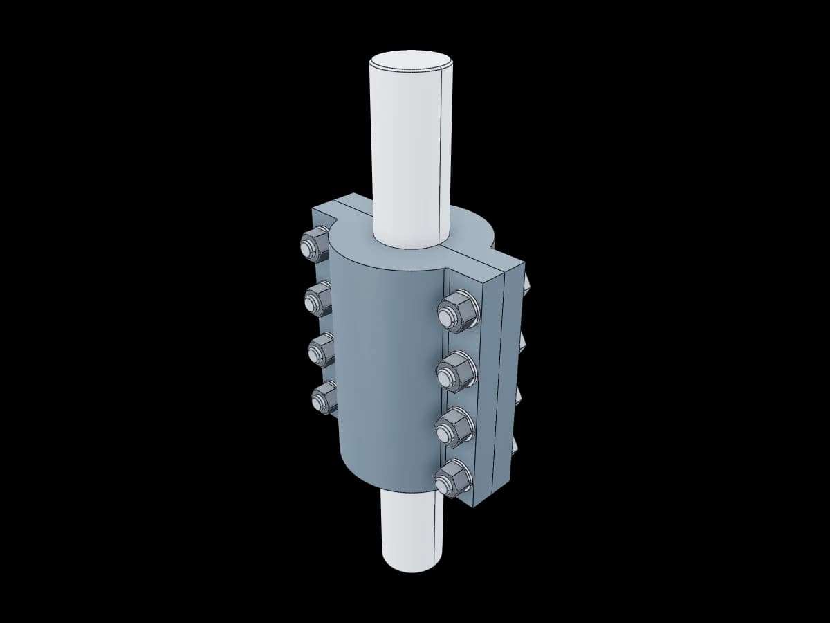 Split Muff Coupling