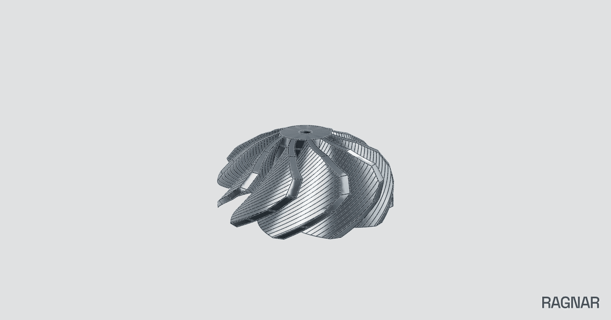 Helical Turbine Runner
