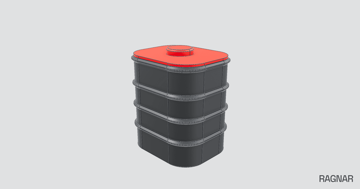 Industrial Oil Barrel