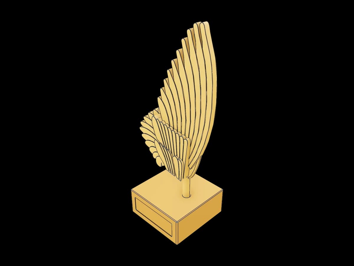 Trofeo Ala De Paloma | Ragnar Gallery