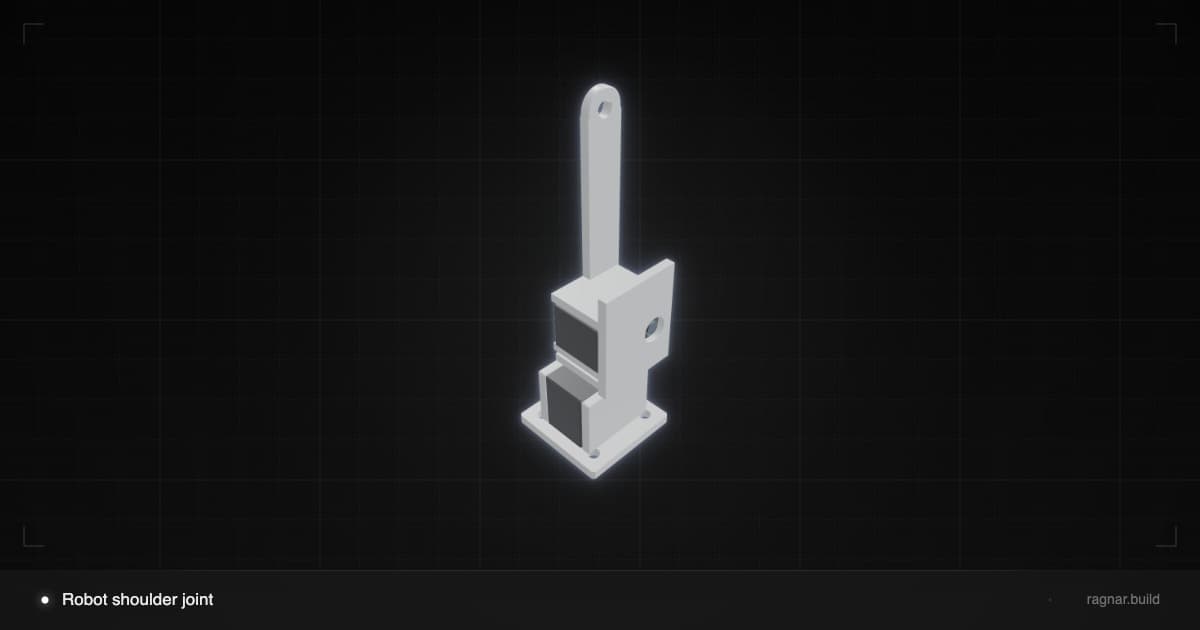 Robot shoulder joint