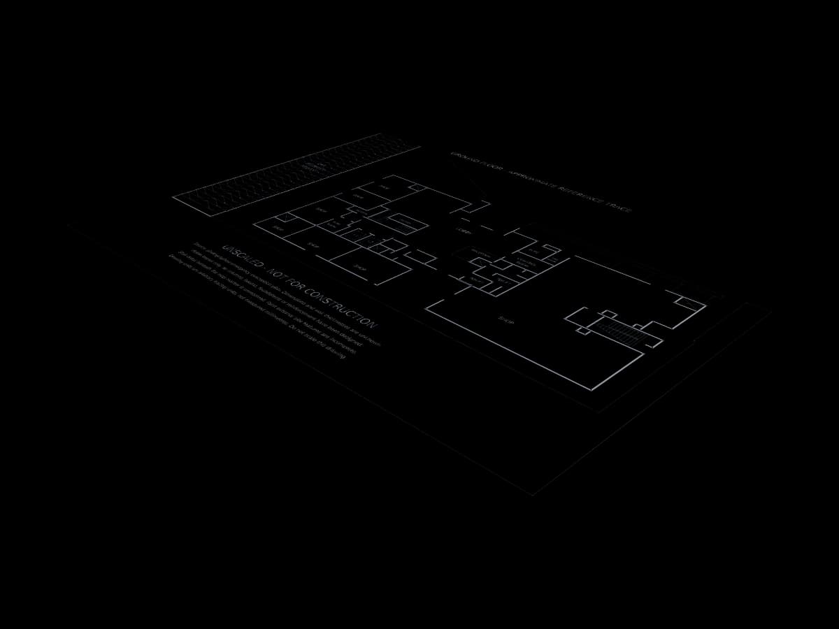 Ground Floor Plan Trace