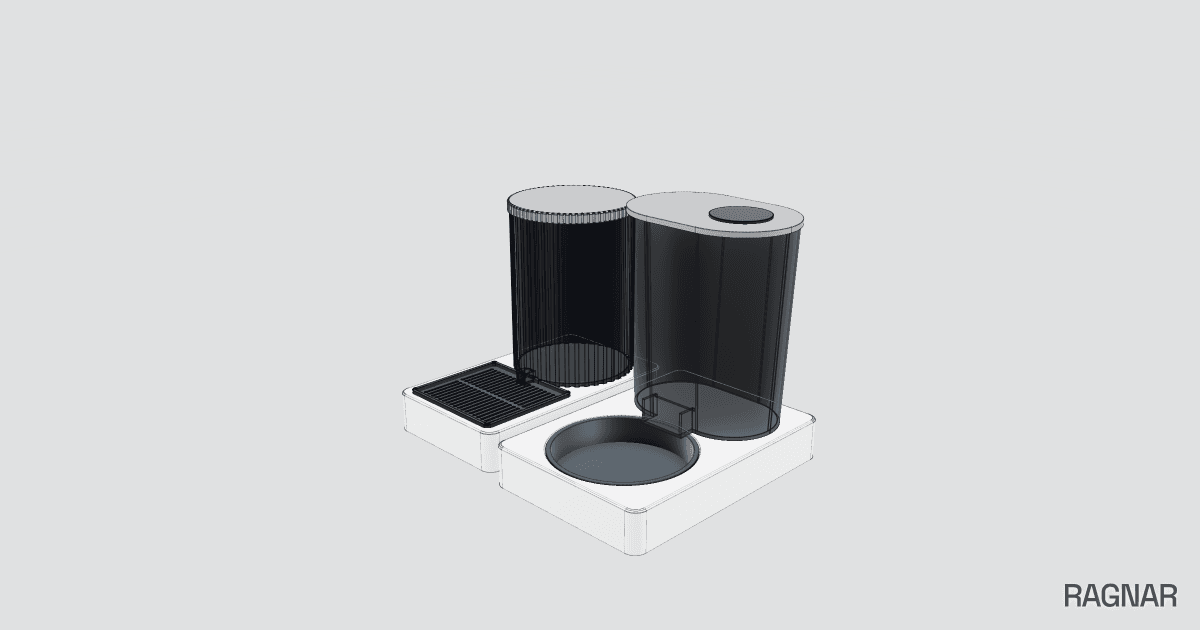 Automatic Pet Feeder Set