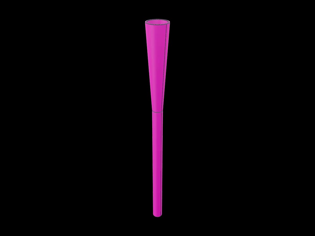 Narrow Funnel Cylinder
