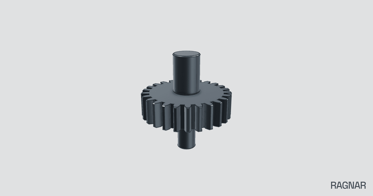 Stepped Gear Shaft