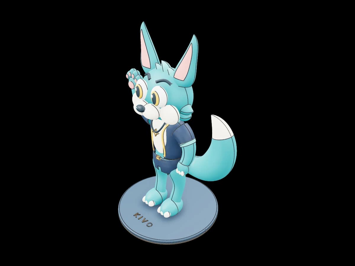 Kivo the Comet Fox | Ragnar Gallery