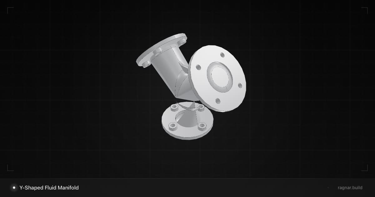 Flanged Y-Manifold