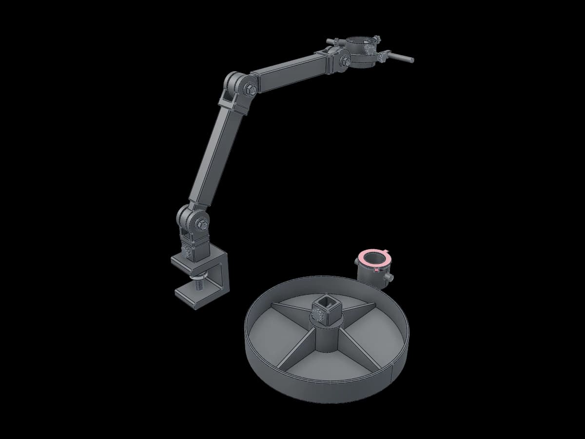 Hollow Cylindrical Holder