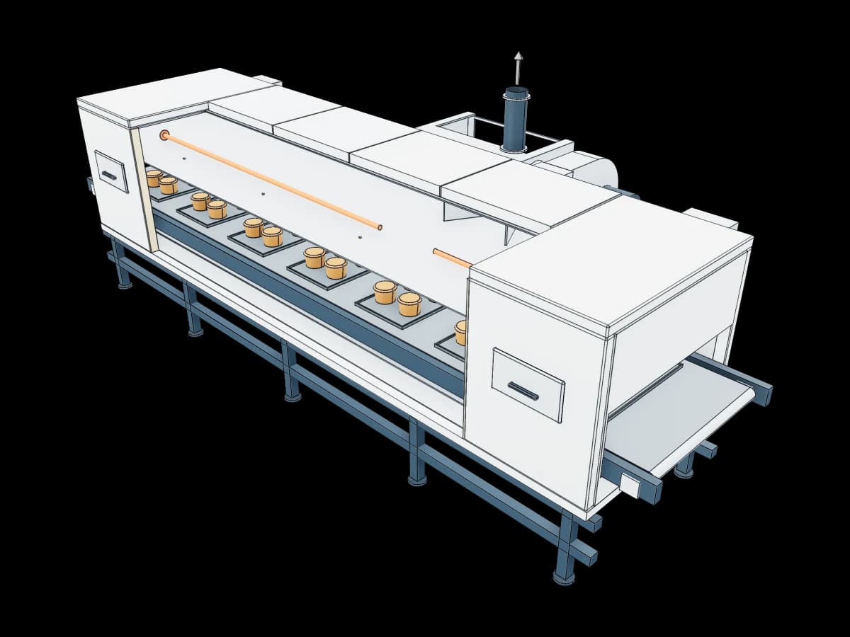 Industrial Cake Oven