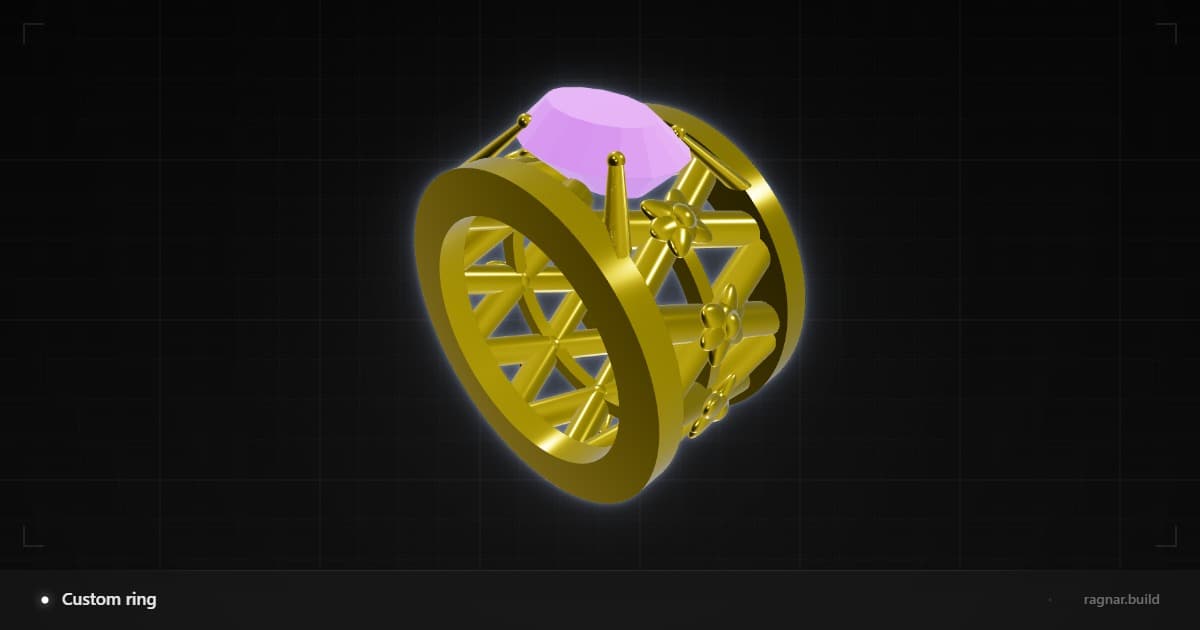 Custom ring