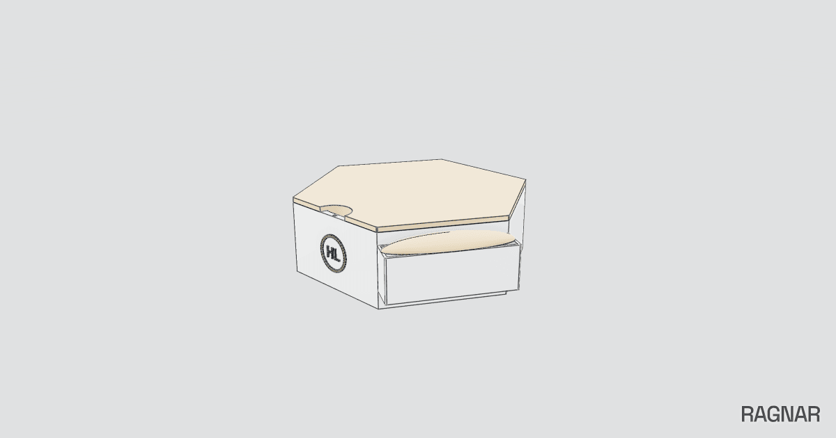 Hexagonal Lunch Box
