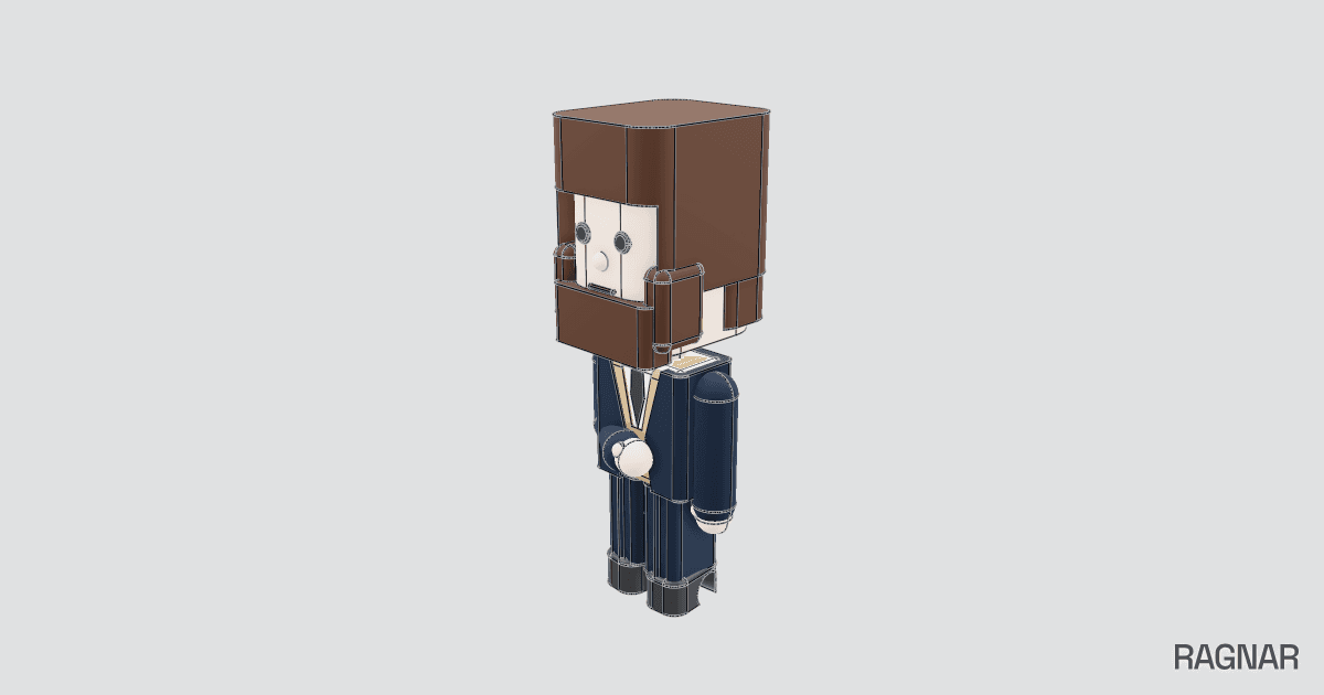 Suit-Wearing Toy Figure