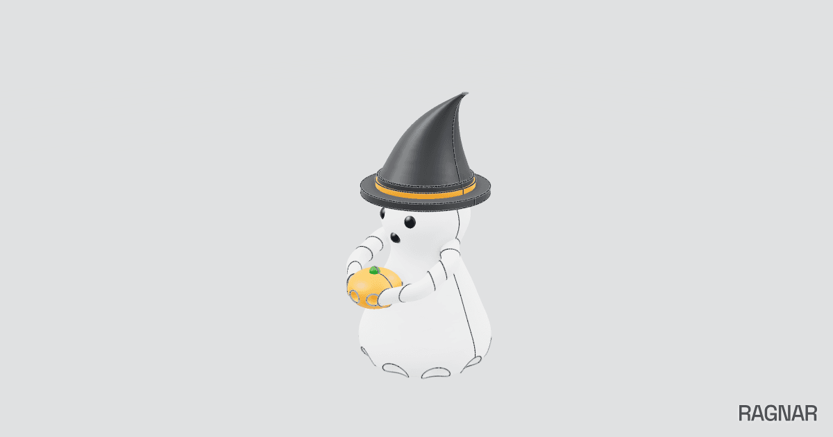 Ghost with Pumpkin