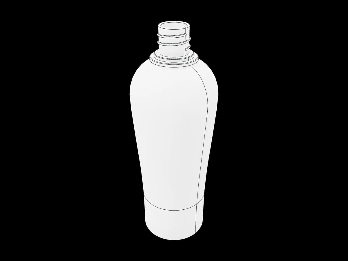 Tapered Shampoo Bottle