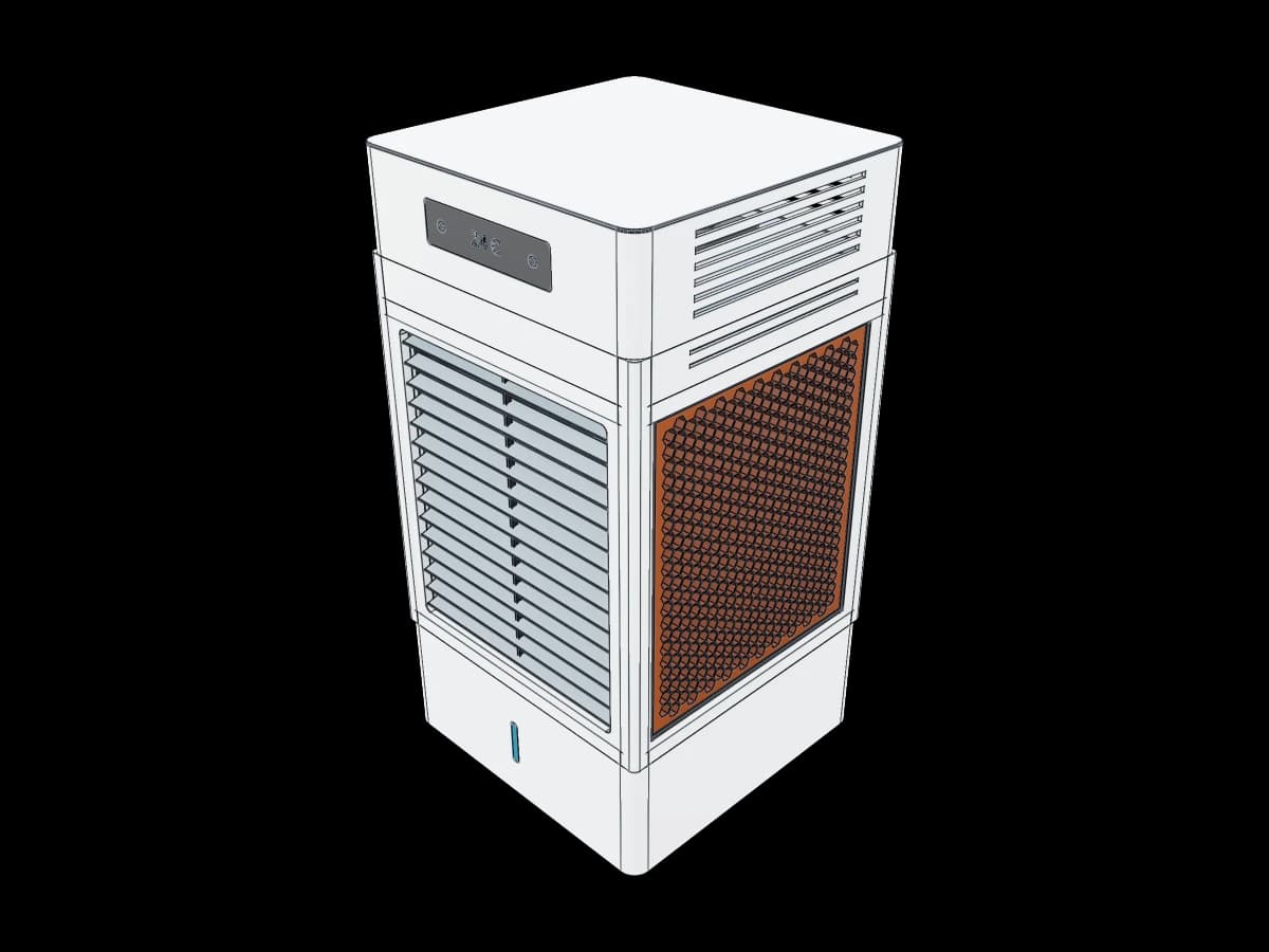 Mobile Evaporative Air Cooler