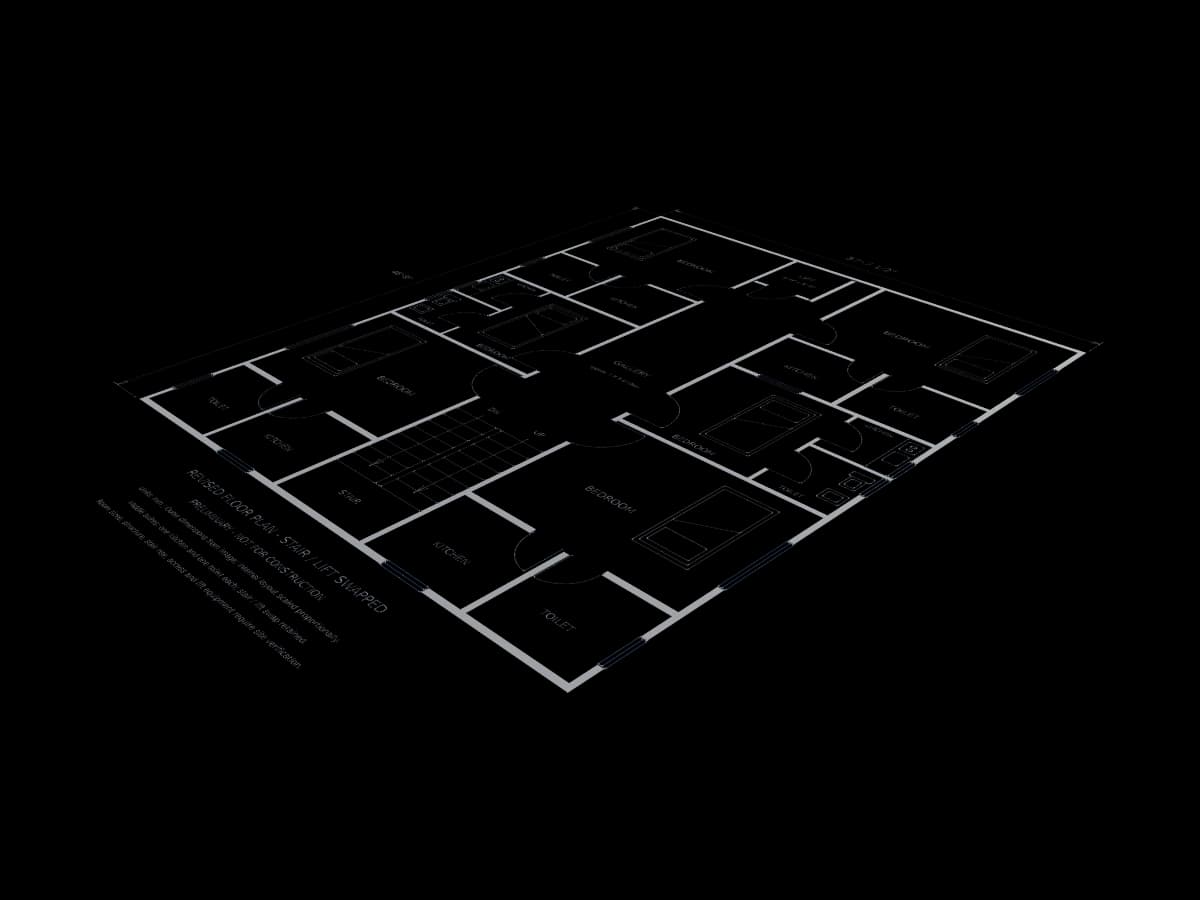 Revised Multi-Room Floor Plan