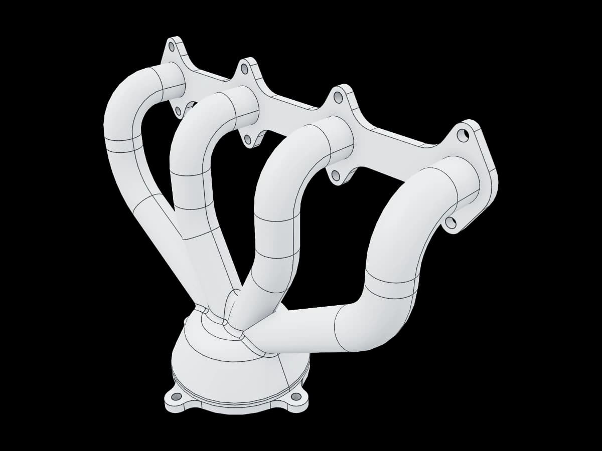 4-to-1 Exhaust Manifold
