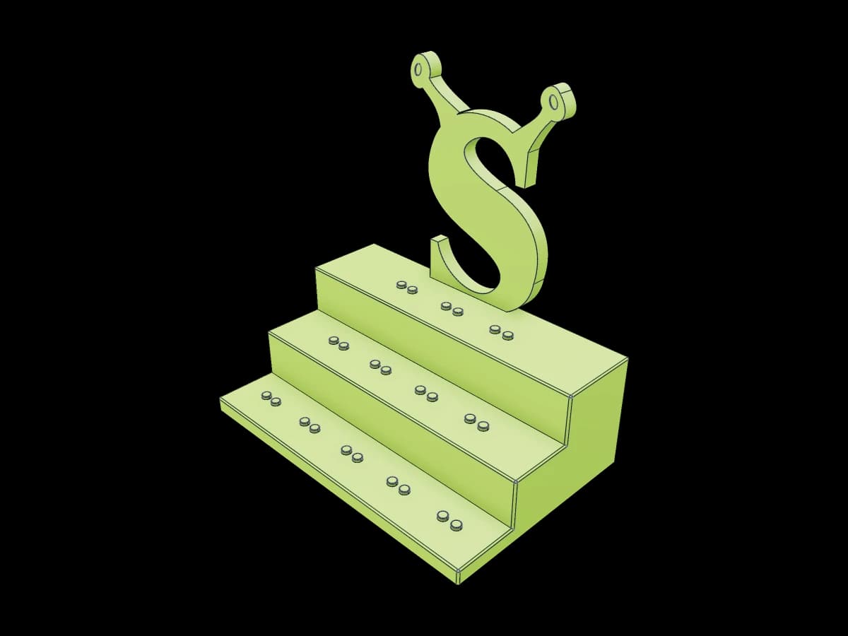 Shrek Minifigure Display