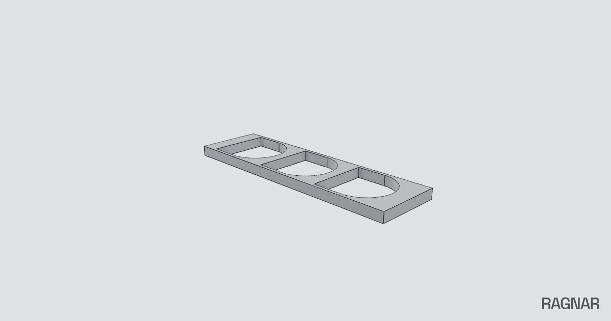 Small rectangular plate