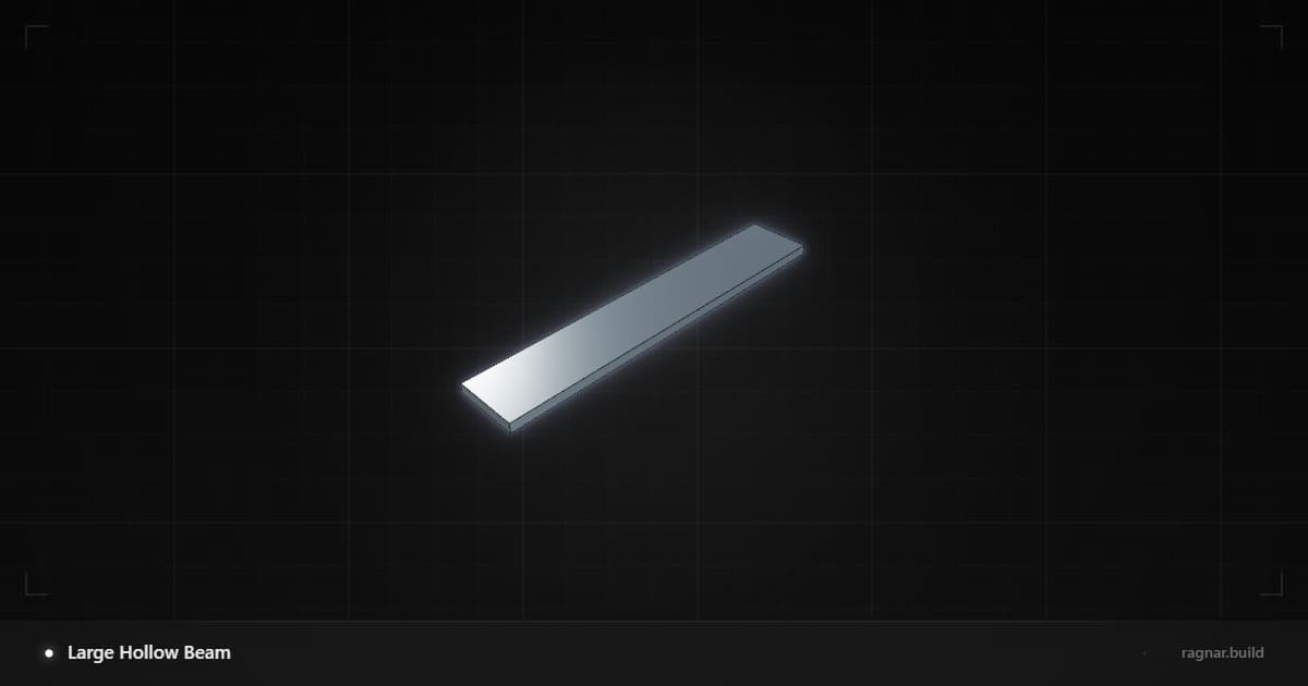 Large Hollow Beam