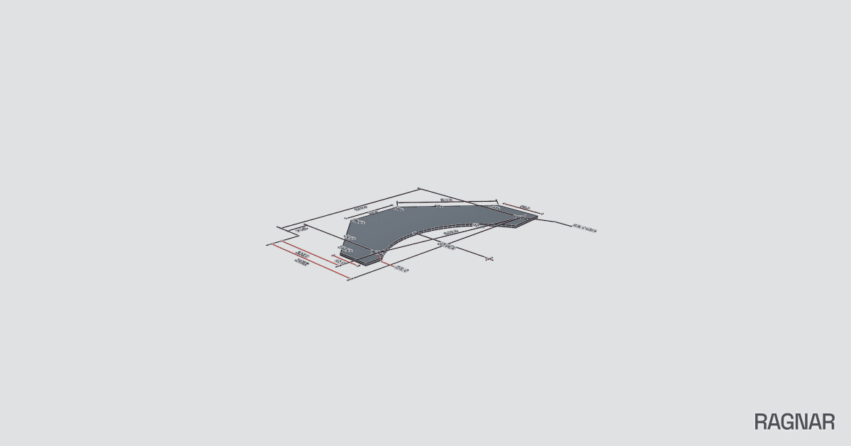 Metal plate with holes