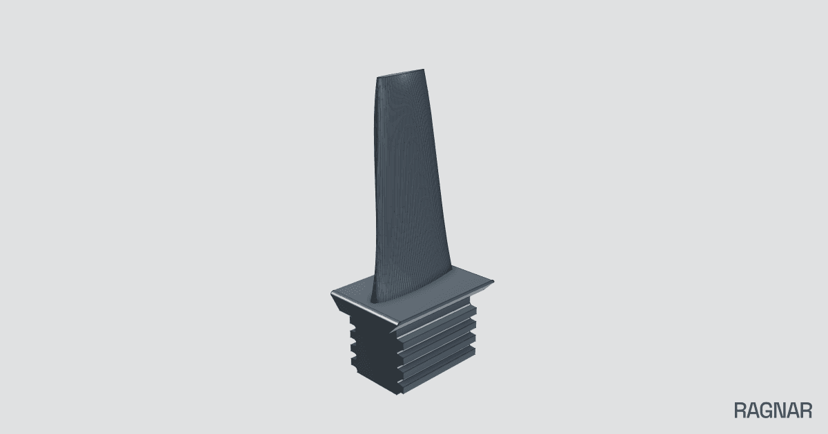 Turbine Blade Model