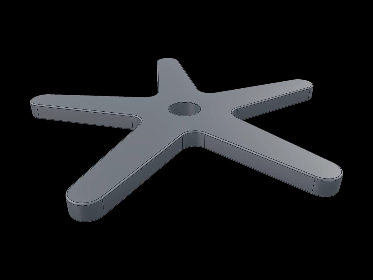 Five Leg Chair Base