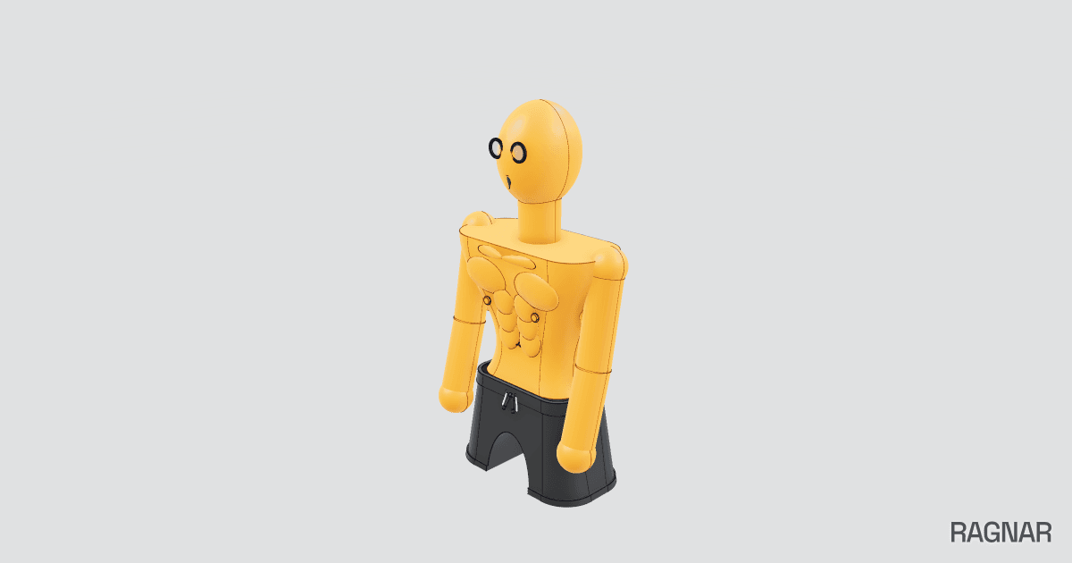 Stylized Human Figurine