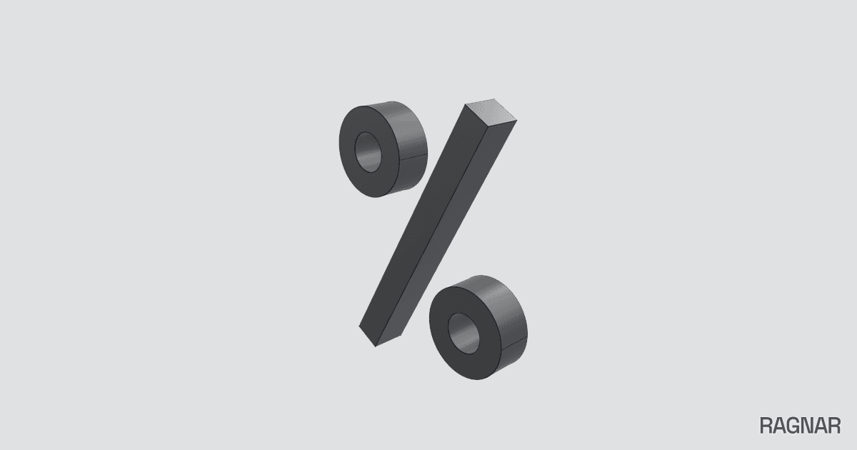 Percentage symbol