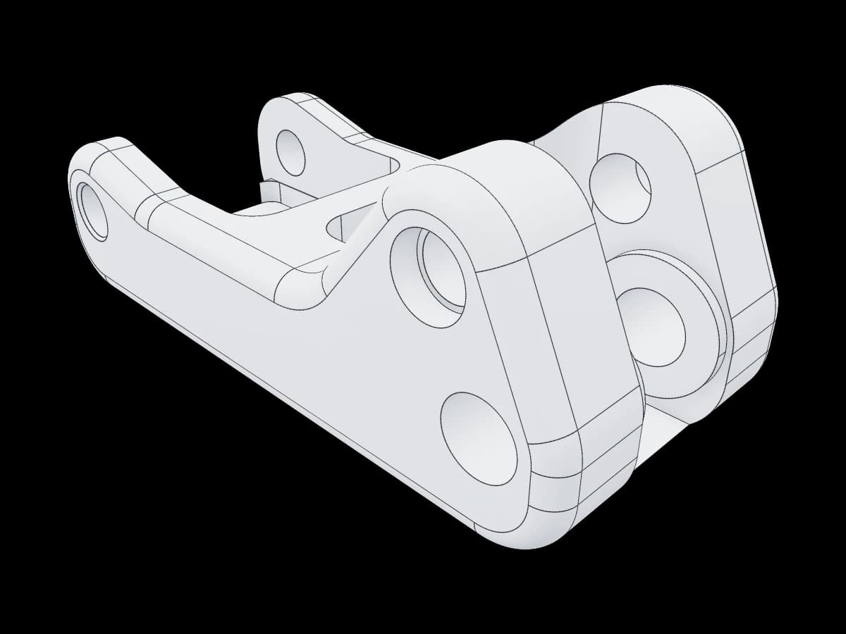Robotic Gripper Back Link