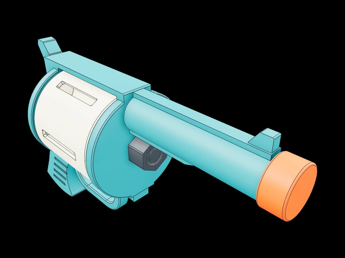 Battery Powered Revolver