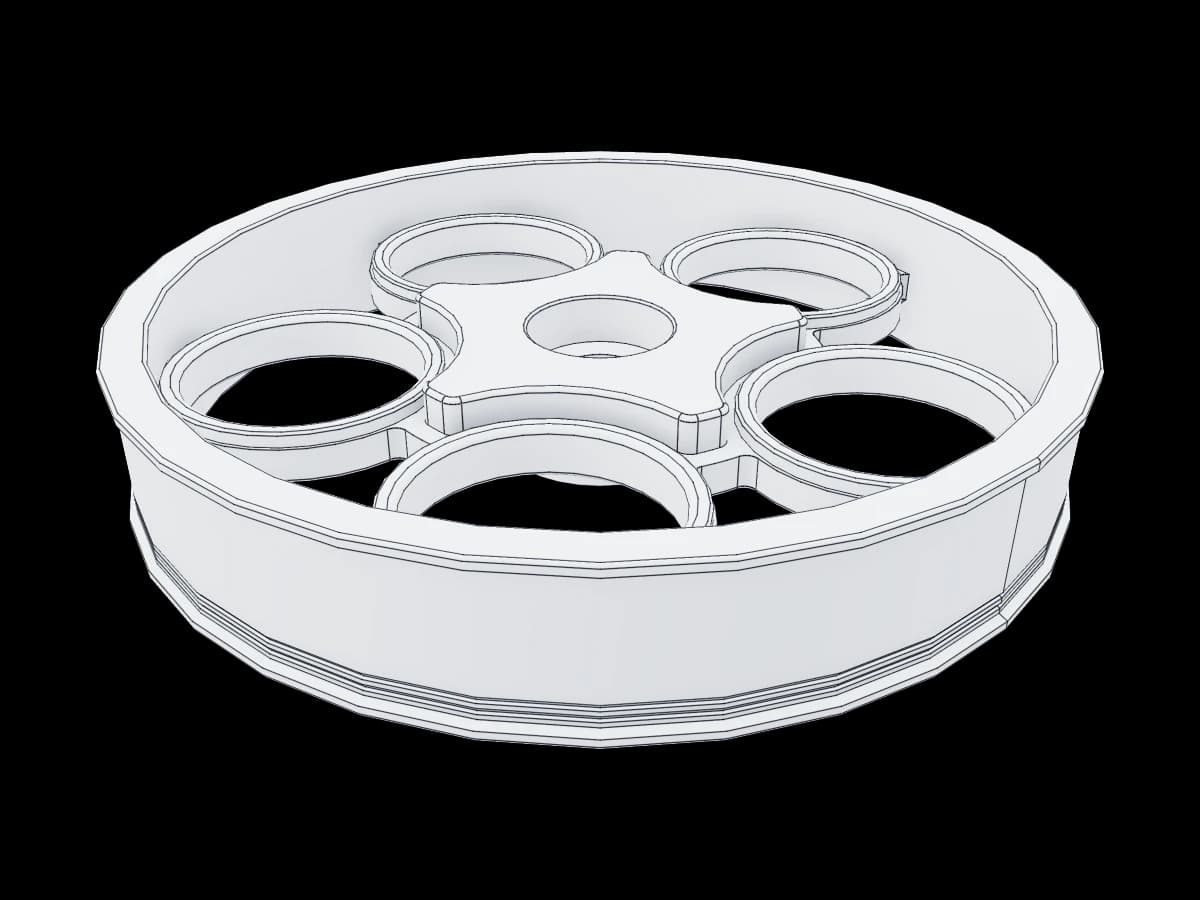 Drag Racing Front Wheel