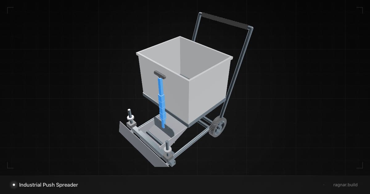Industrial Push Spreader