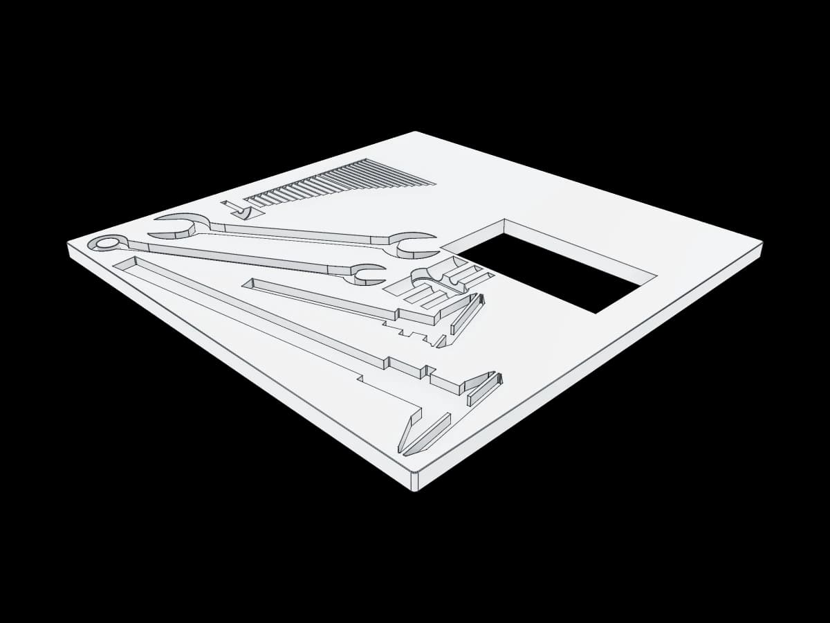 Tool Drawer Organizer